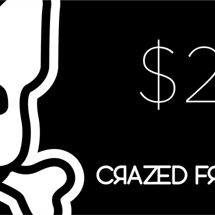 Crazed Frenchie Digital Gift Card