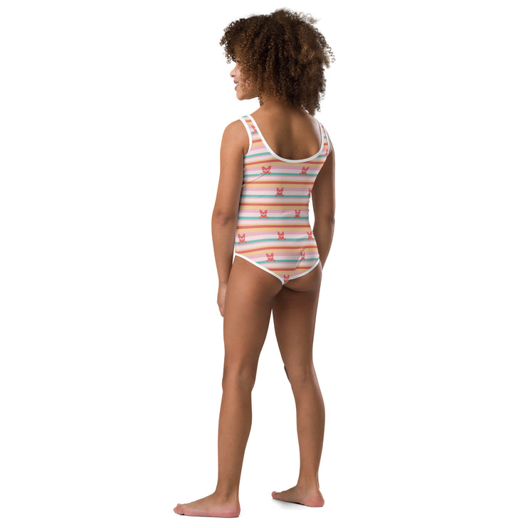 Sherbet Stripes Swimsuit