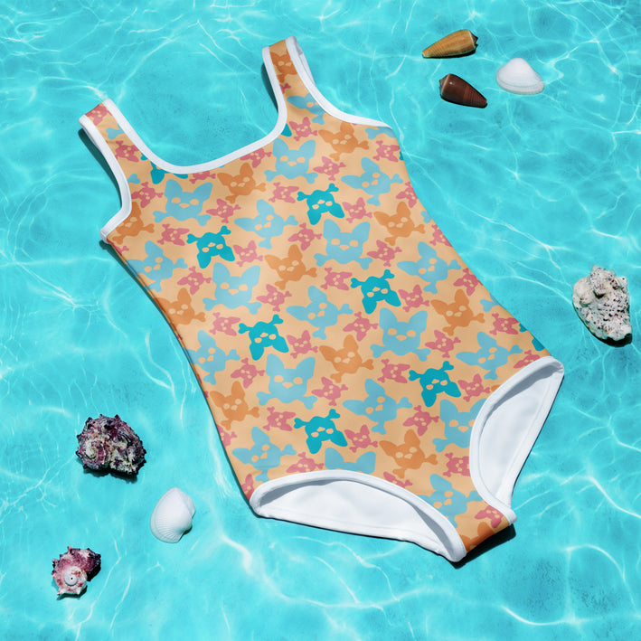 Kids Sherbet One Piece Swimsuit