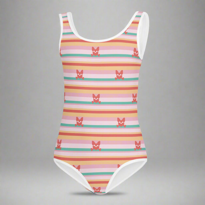 Sherbet Stripes Swimsuit