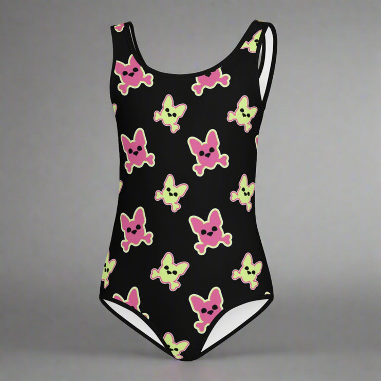 Black Neon Swimsuit