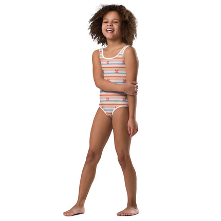 Sherbet Stripes Swimsuit