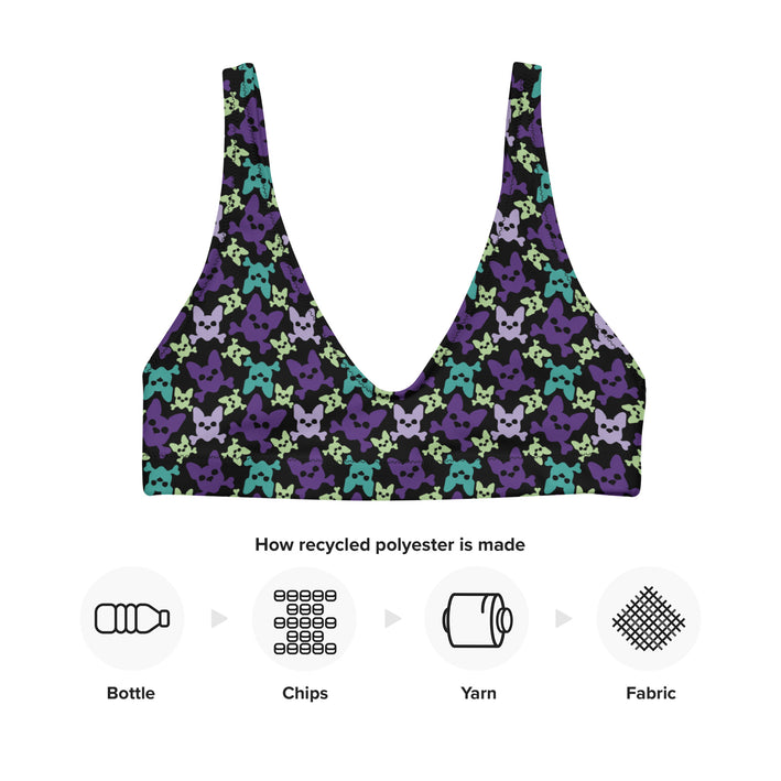 Women's Purple Haze Padded Bikini Top