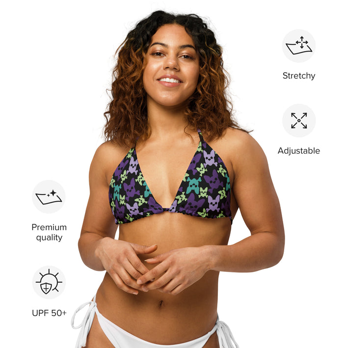 Women's Purple Haze String Bikini Top