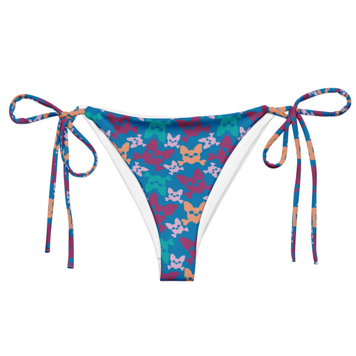 Women's Magenta String Bikini Bottom