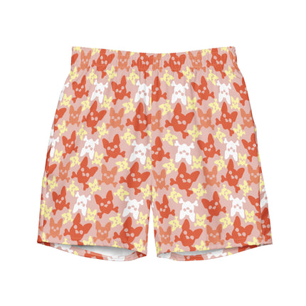 Men's Mandarin Orange Swim Shorts