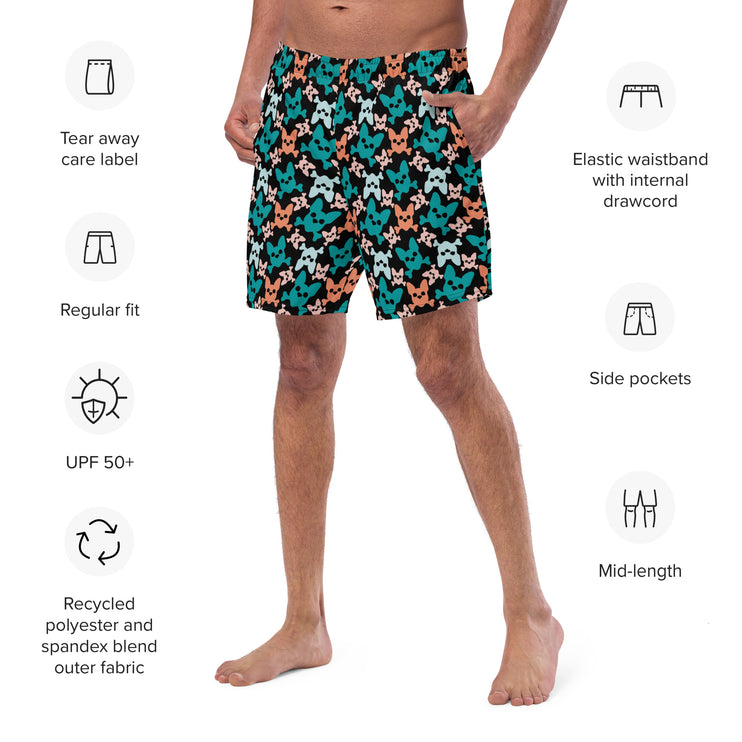 Men's Turquoise Swim Shorts