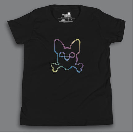 Kids Neon Rainbow Tee