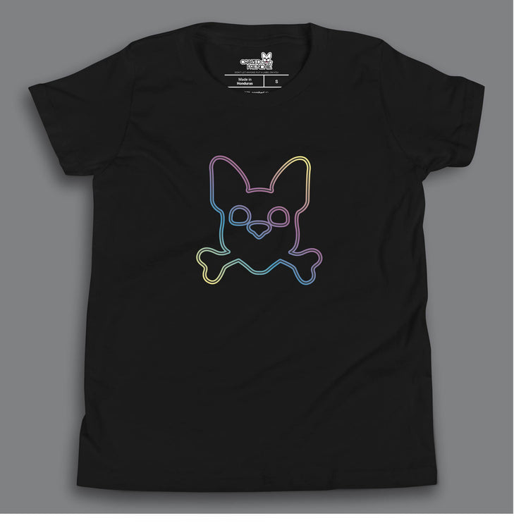 Kids Neon Rainbow Tee