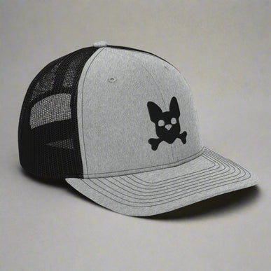 Black and Grey Trucker Hat