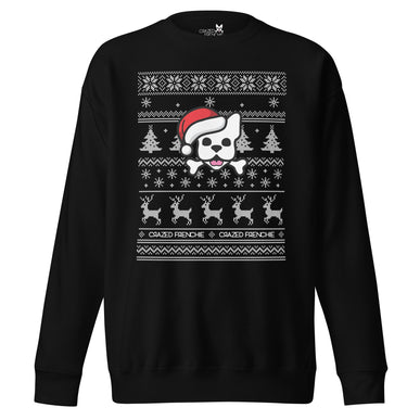 Mens Fair Isle Sweatshirt-black