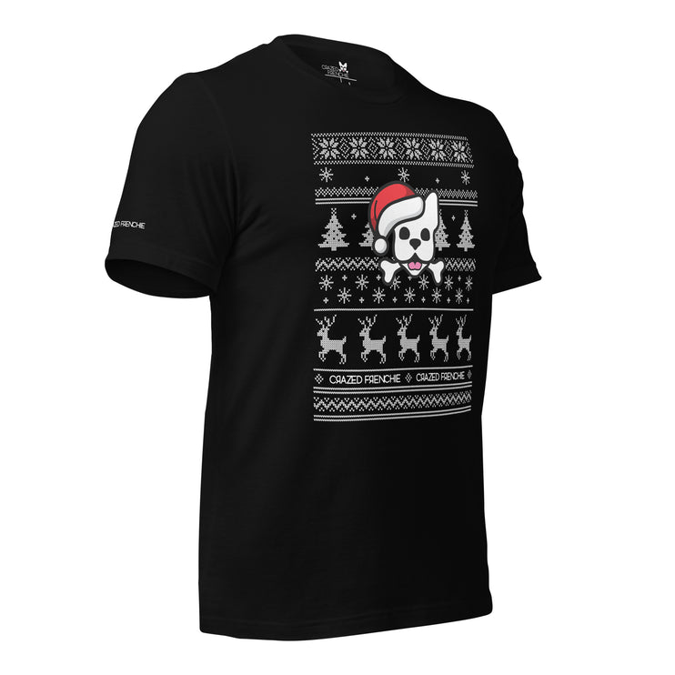 Mens Fair Isle Fun T-Shirt-black