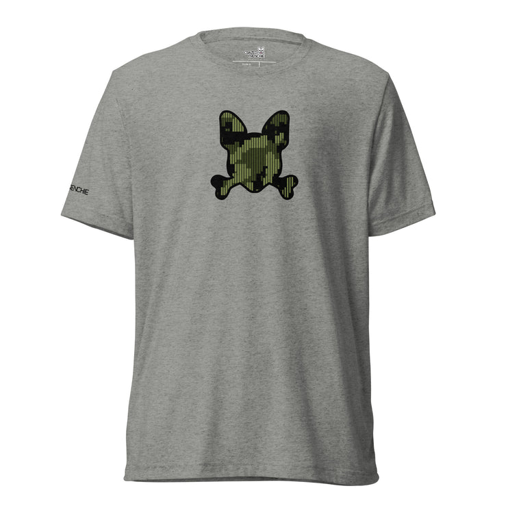 Mens Short Sleeve Olive Camo T-shirt