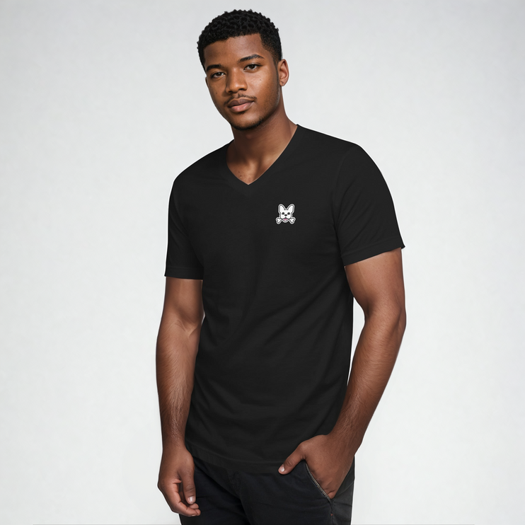 Mens Short Sleeve V-Neck T-Shirt