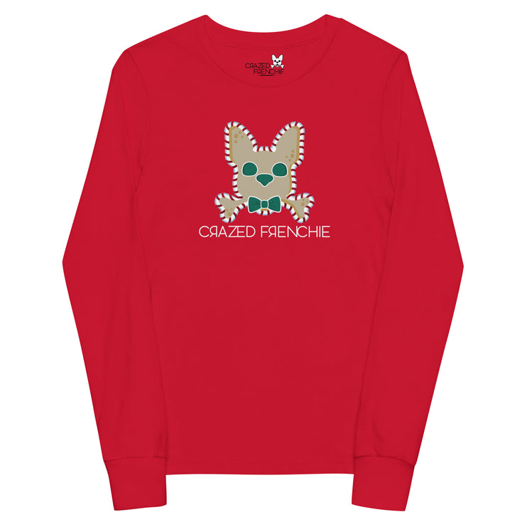 Kids Long Sleeve Sweet Treat Shirt-red