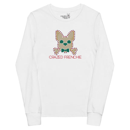 Kids Long Sleeve Sweet Treat Shirt-white