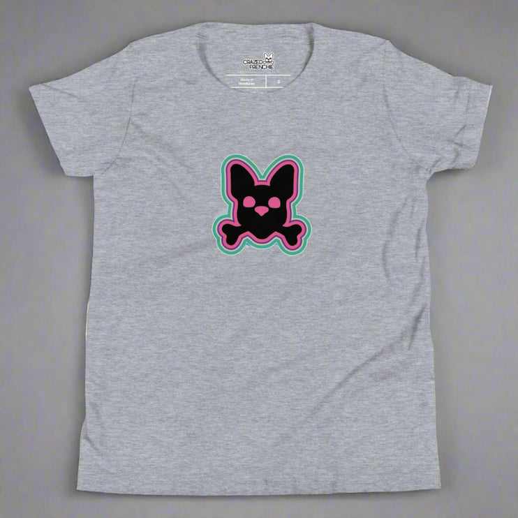 Kids Pink Glow Tee- available in 3 colors