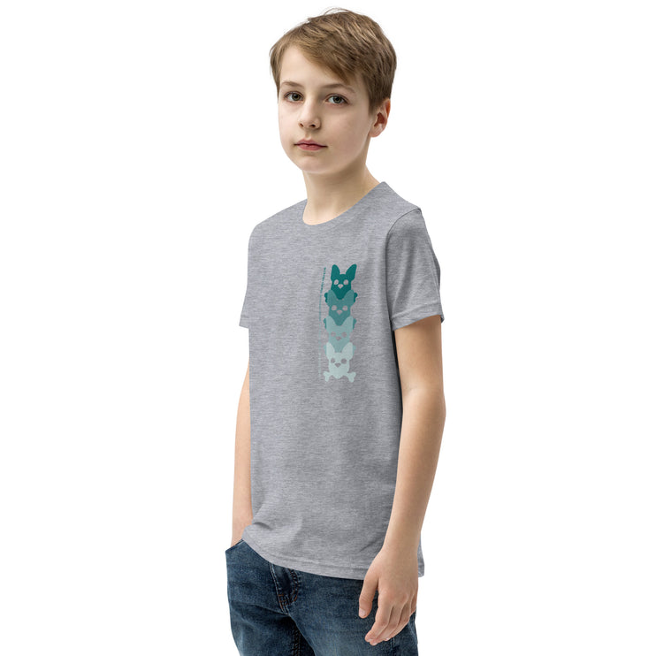 Kids Teal Ombre Tee