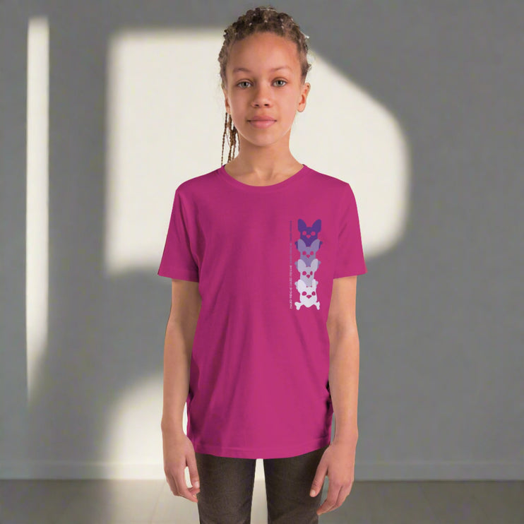 Kids Purple Ombre Tee