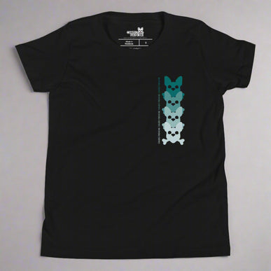 Kids Teal Ombre Tee