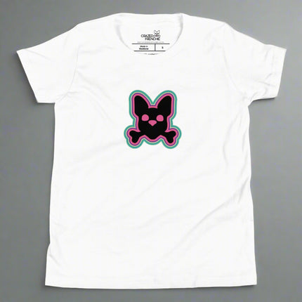 Kids Pink Glow Tee- available in 3 colors