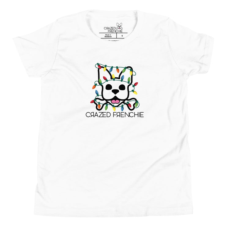 Kids Crazed in Lights T-Shirt-white