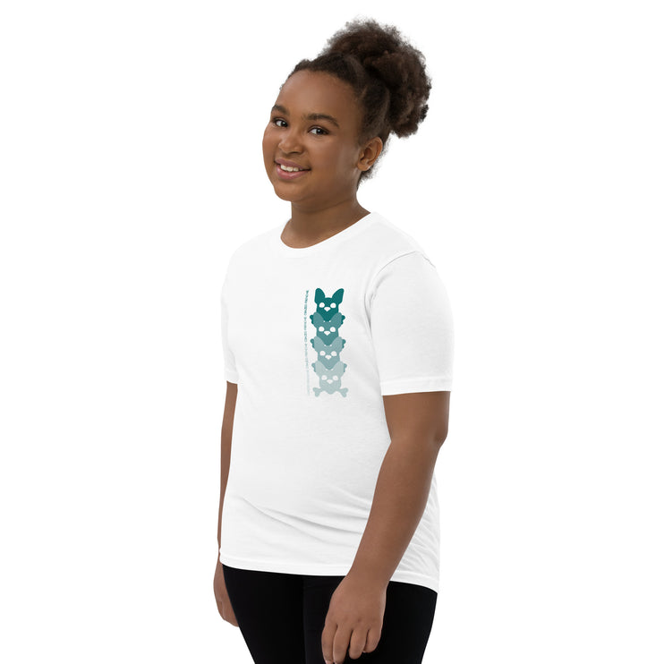 Kids Teal Ombre Tee